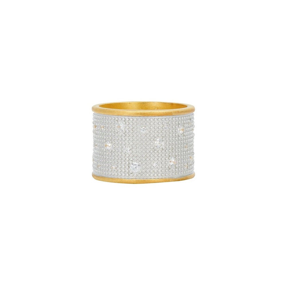 Freida Rothman Illuminated Coast wide band ring